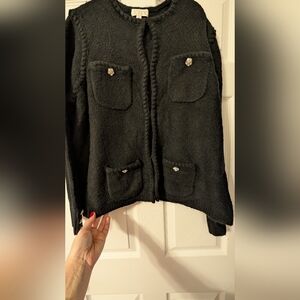 JCrew Wool Blend Lady Jacket Sweater XXL